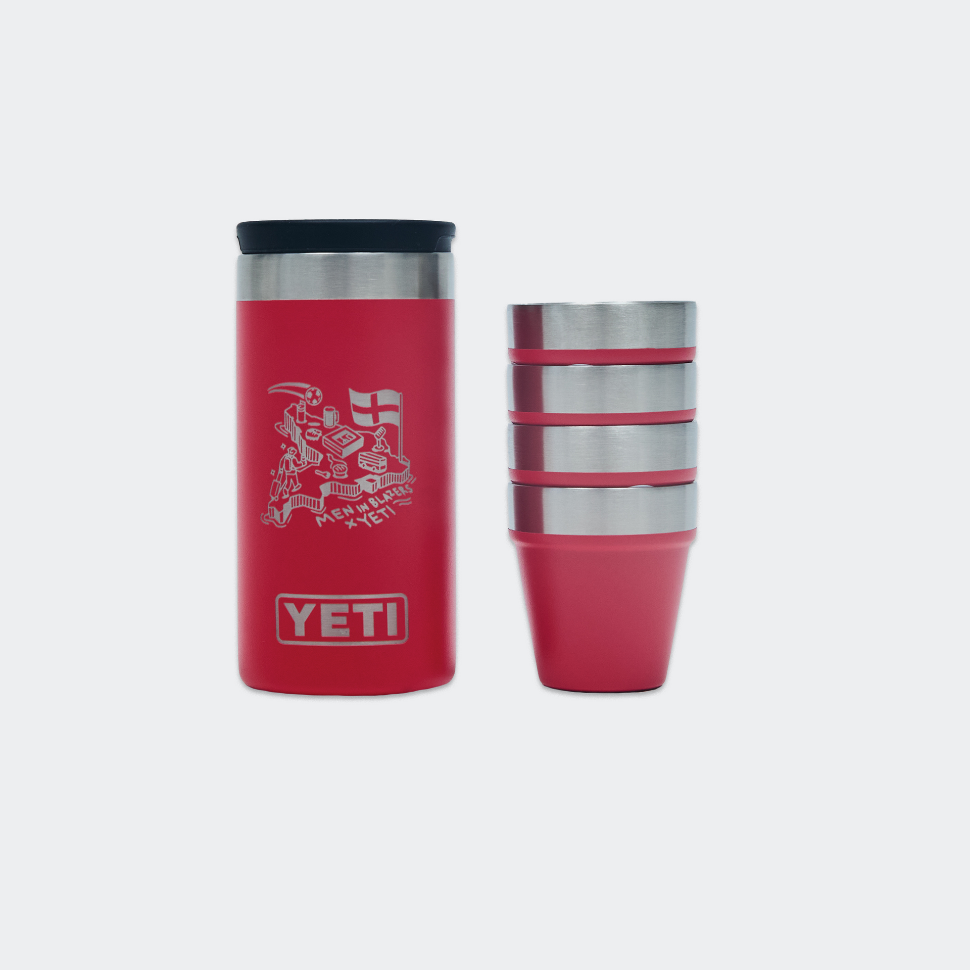 MiB x YETI The League Is Back 1.7oz Shot Glasses