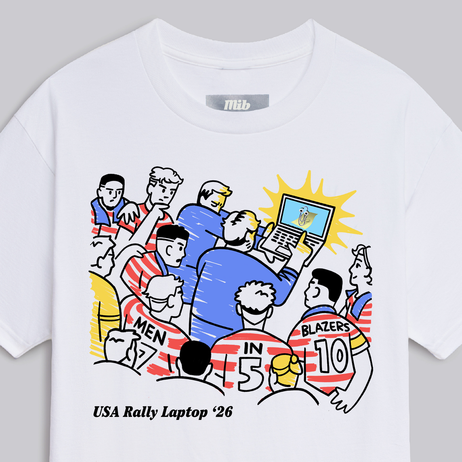 MiB USA Rally Laptop (90's Edition)