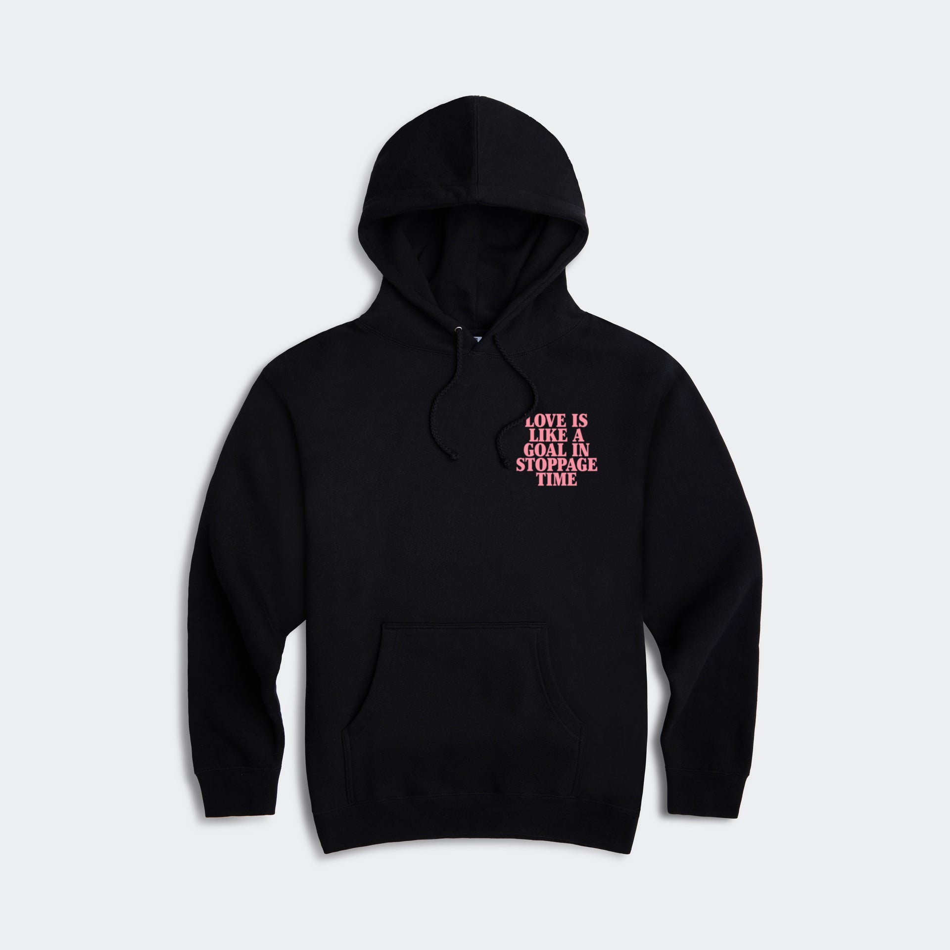 MIB Love Is Like A Goal In Stoppage Time Crest Hoodie