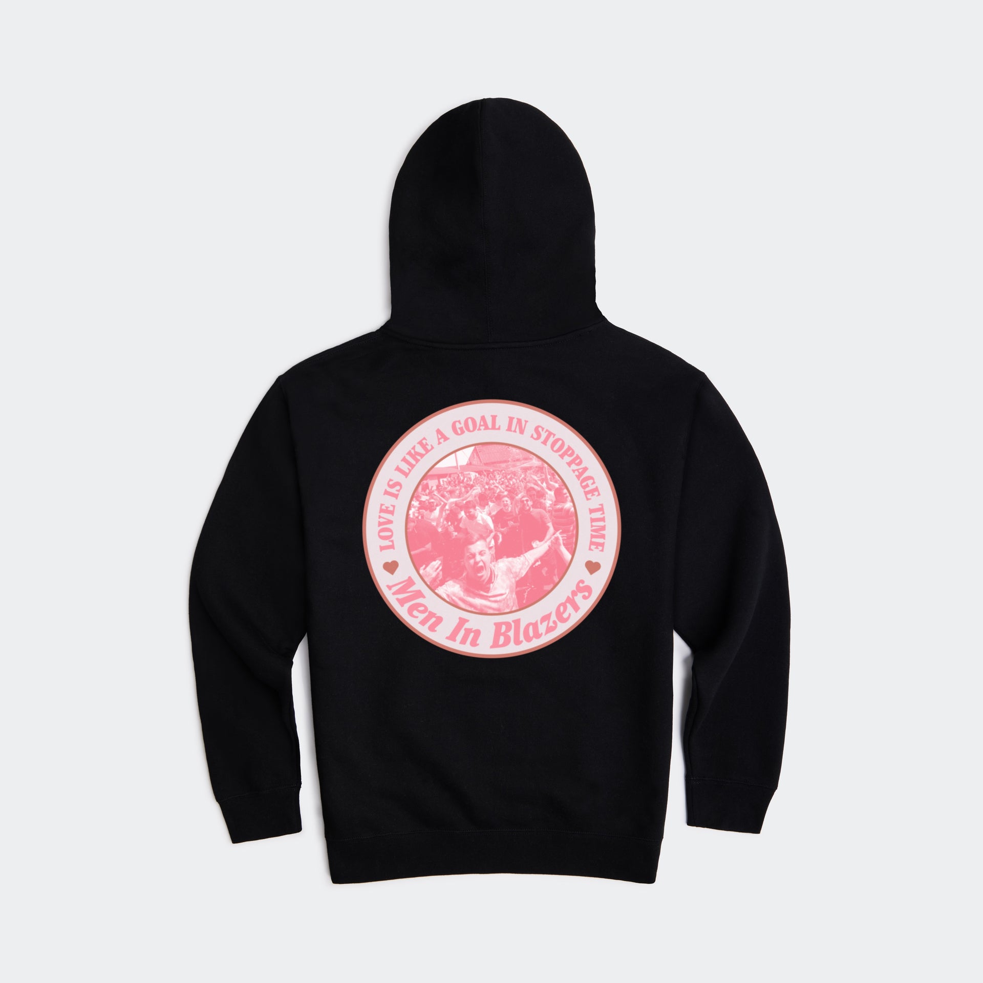 MIB Love Is Like A Goal In Stoppage Time Crest Hoodie