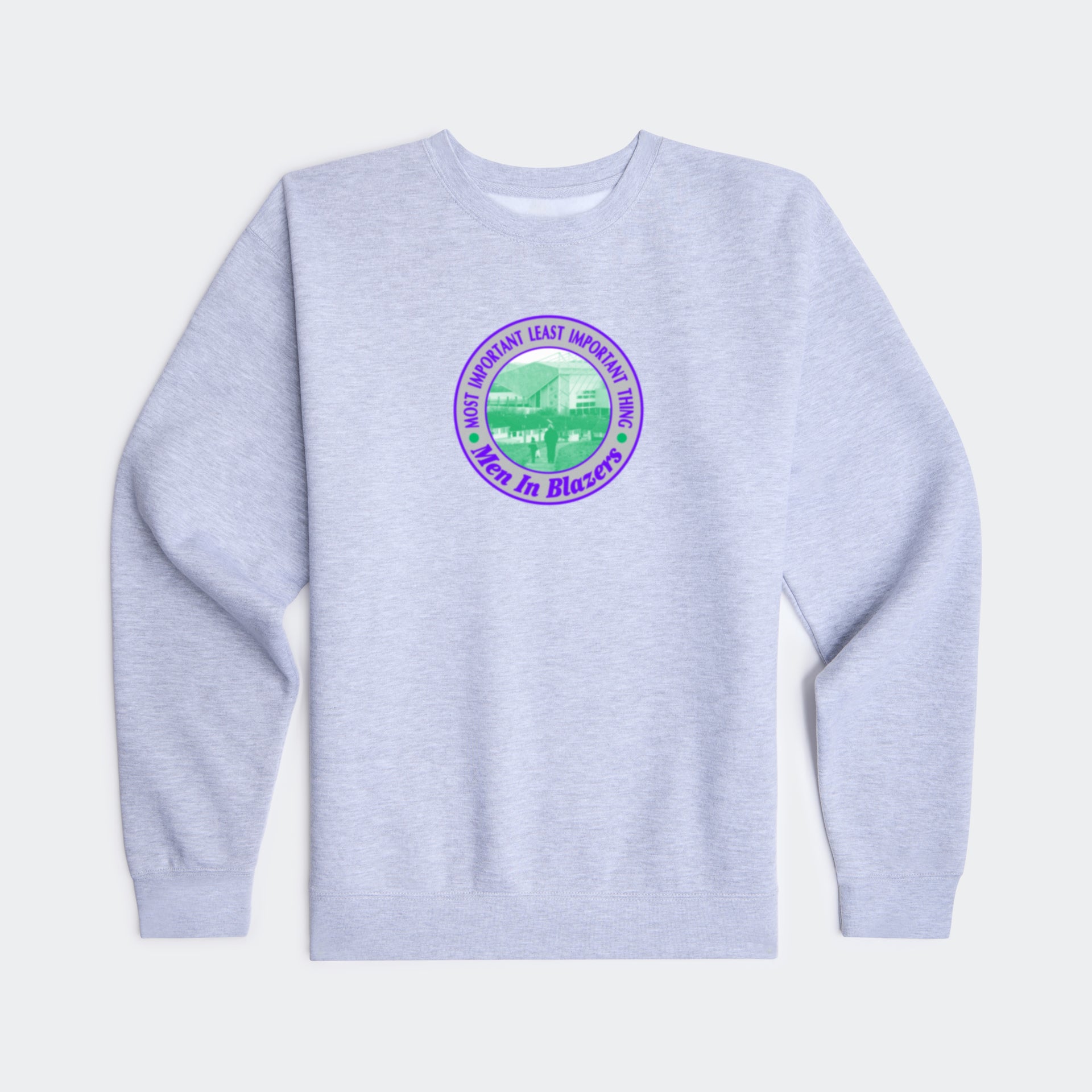 MIB Most Important, Least Important Crest Crewneck Sweatshirt