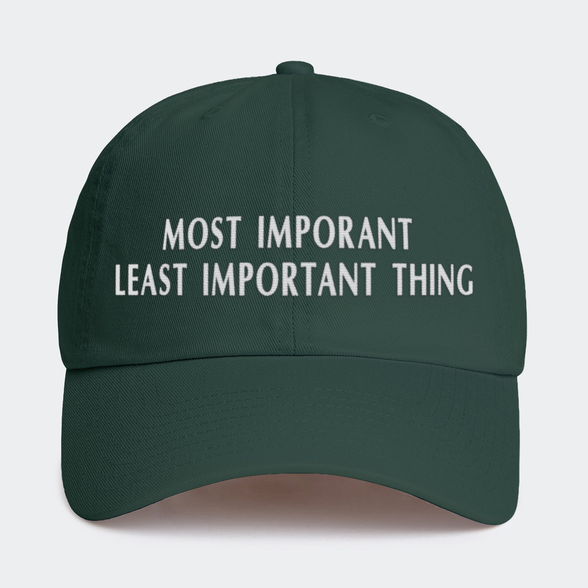 MIB Most Important, Least Important Hat
