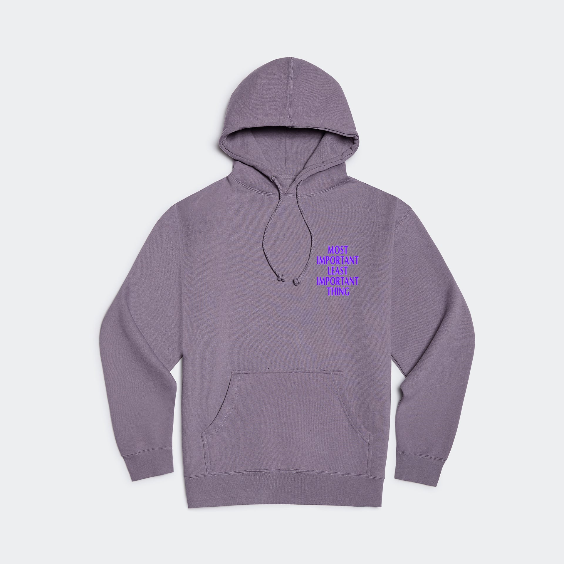 MIB Most Important, Least Important Crest Hoodie