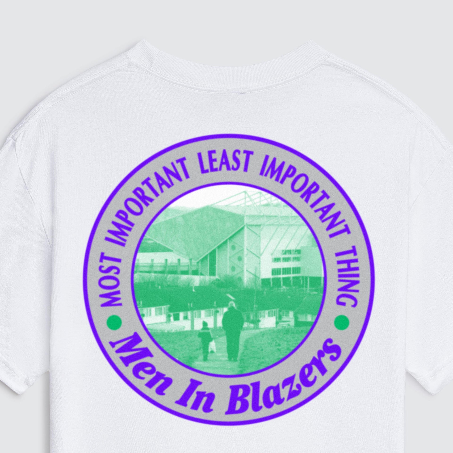 MiB Most Important, Least Important Crest Tee