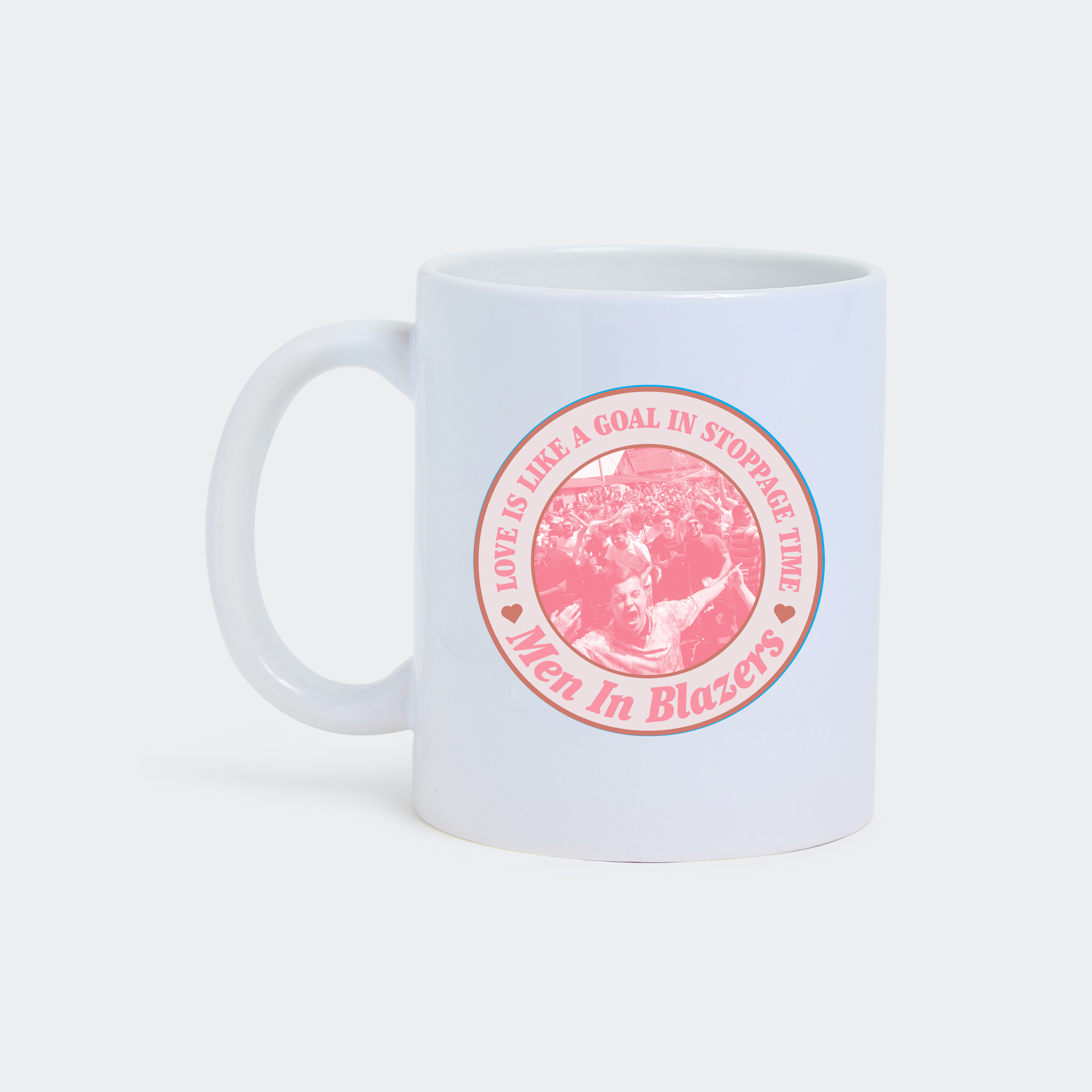 MIB Love Is Like A Goal In Stoppage Time Coffee Mug