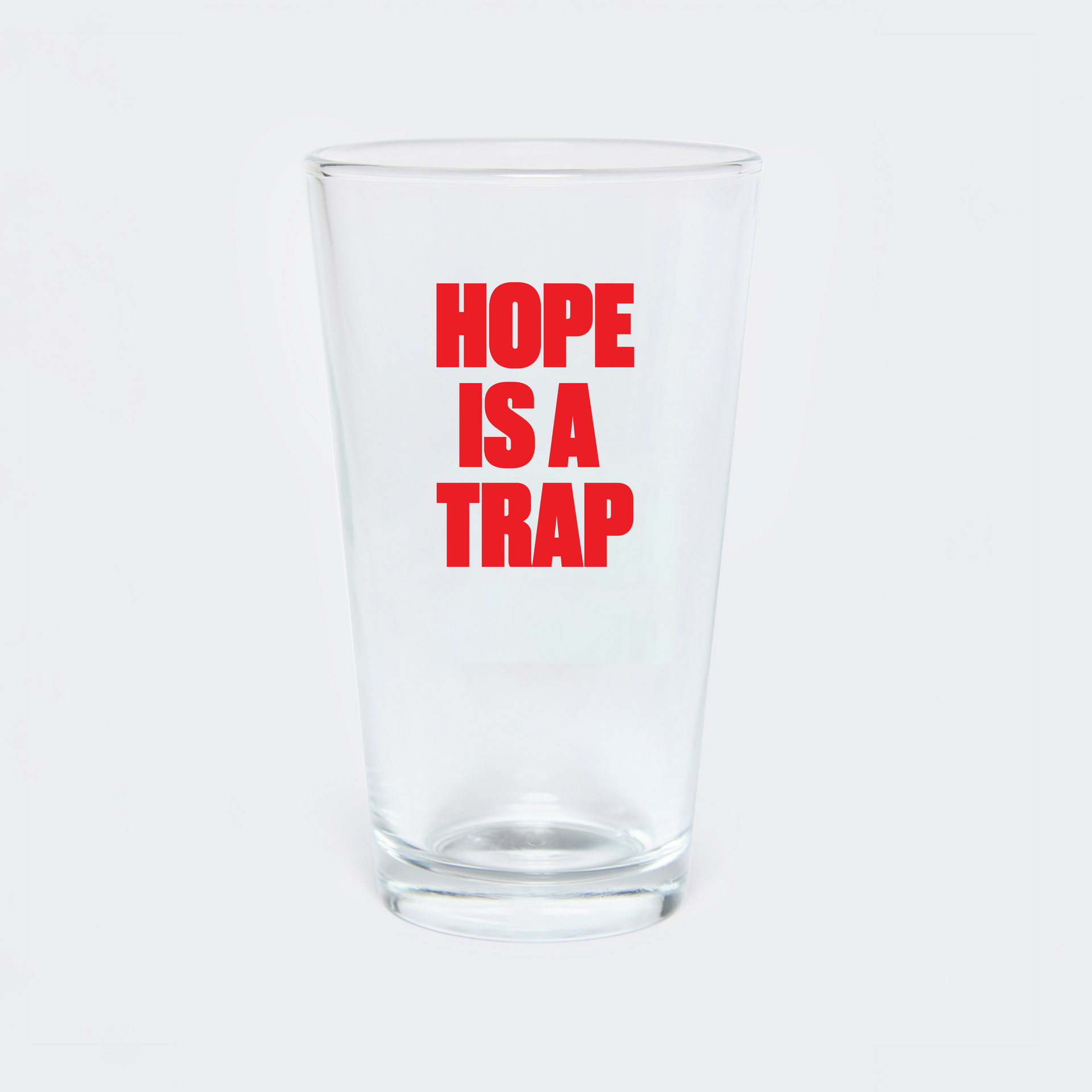 MIB Hope Is A Trap Pint Glass