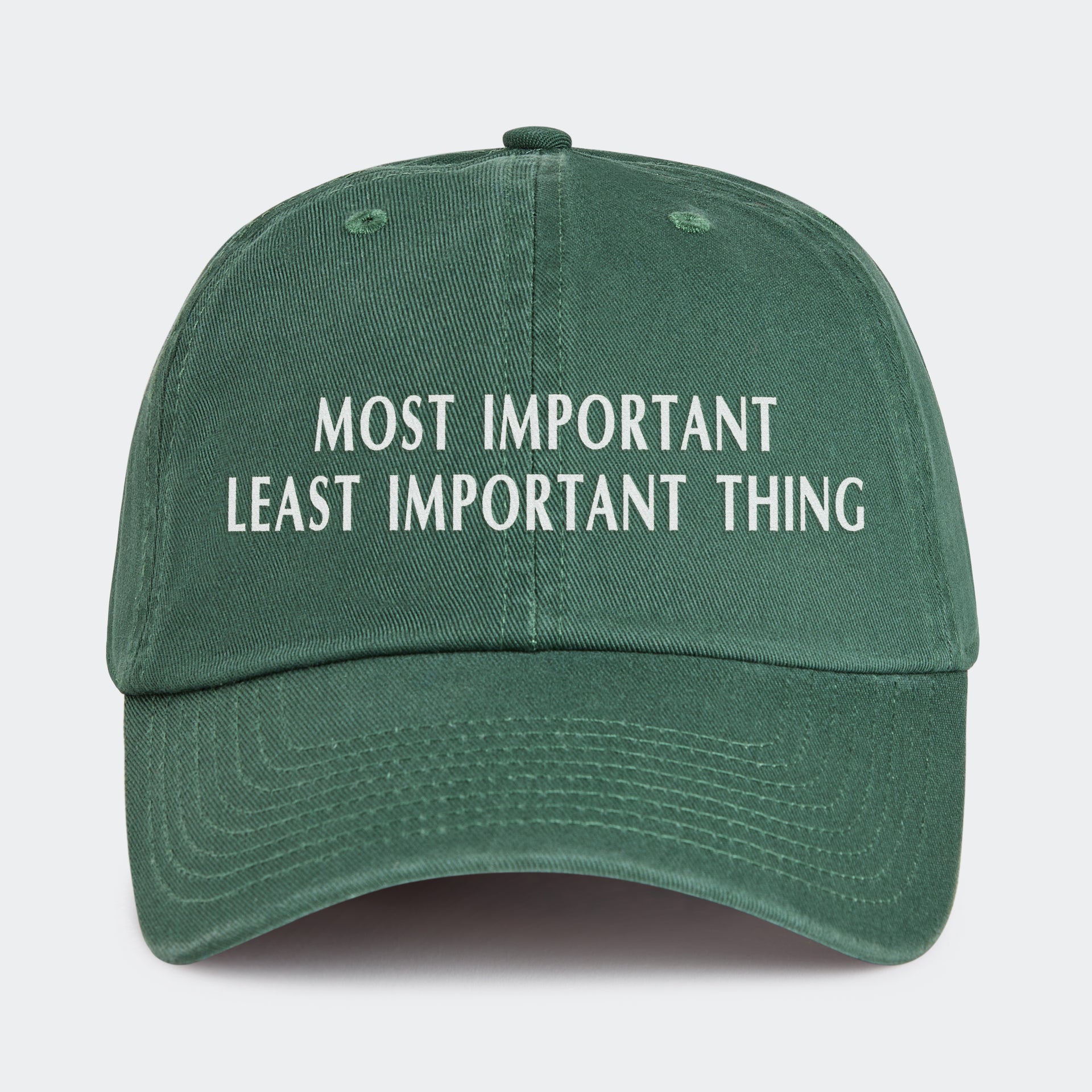 MIB Most Important, Least Important Hat