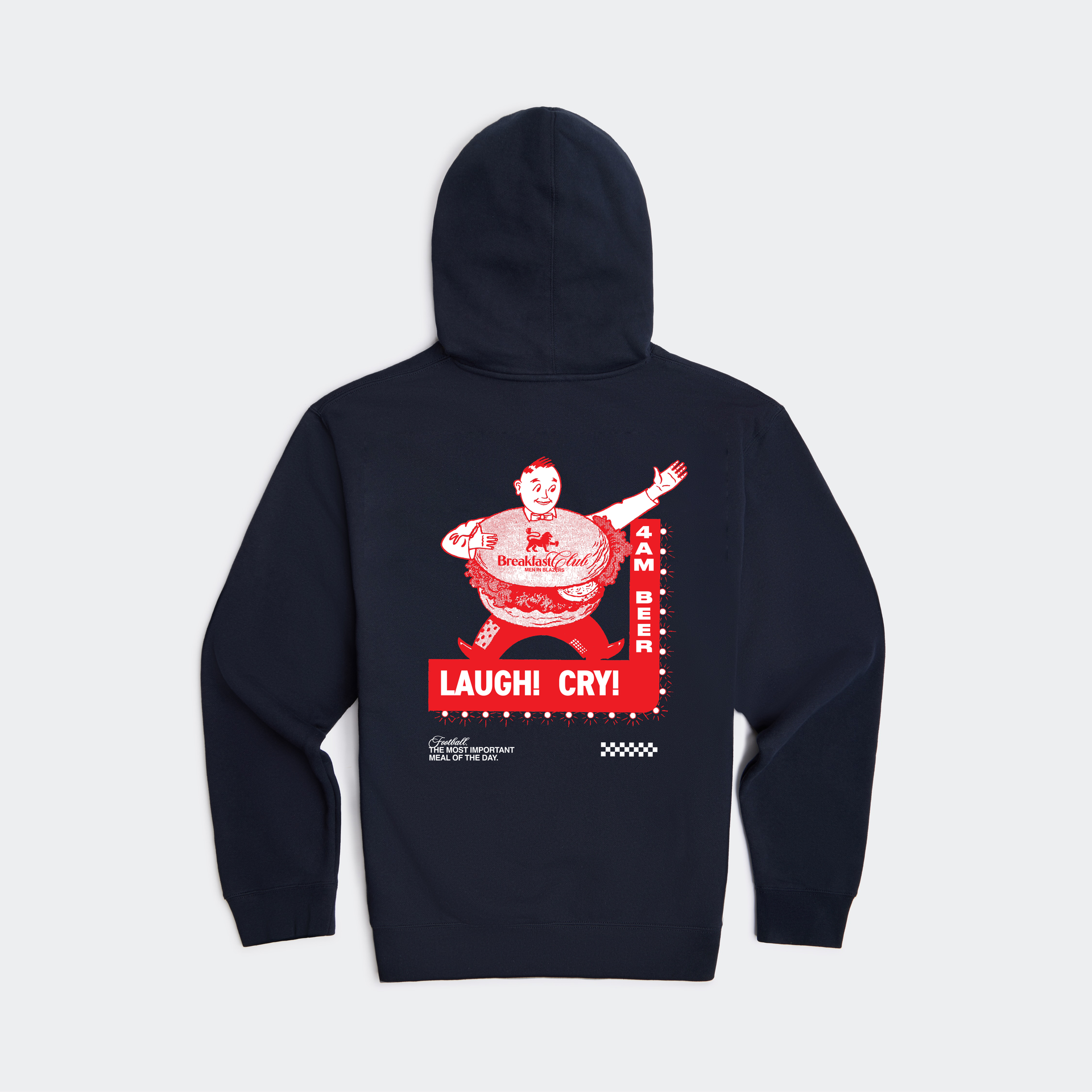 MIB ‘Laugh! Cry!’ Full-Zip Hoodie