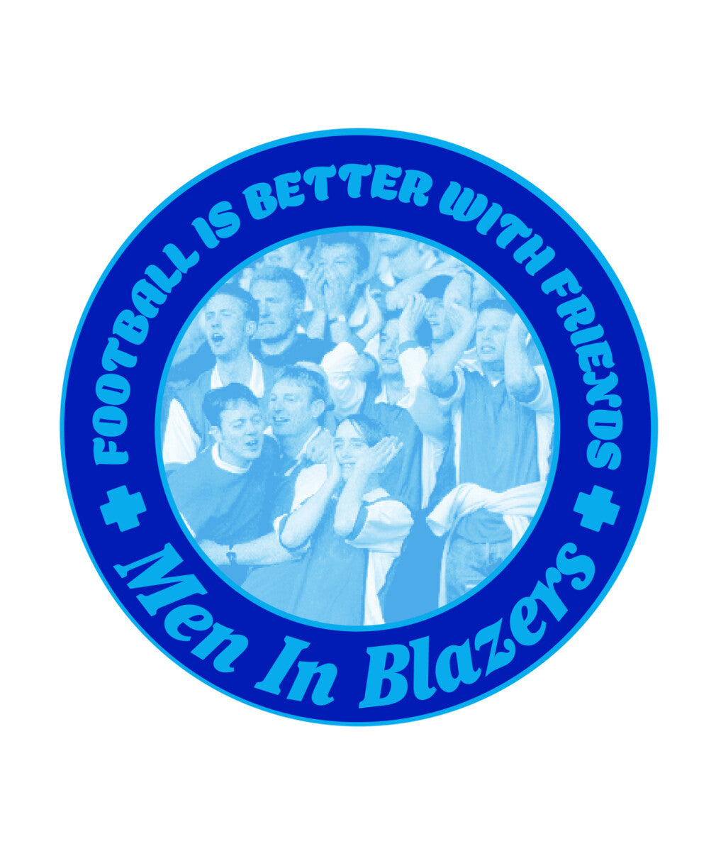 Football Is Better With Friends Round Sandstone Coaster