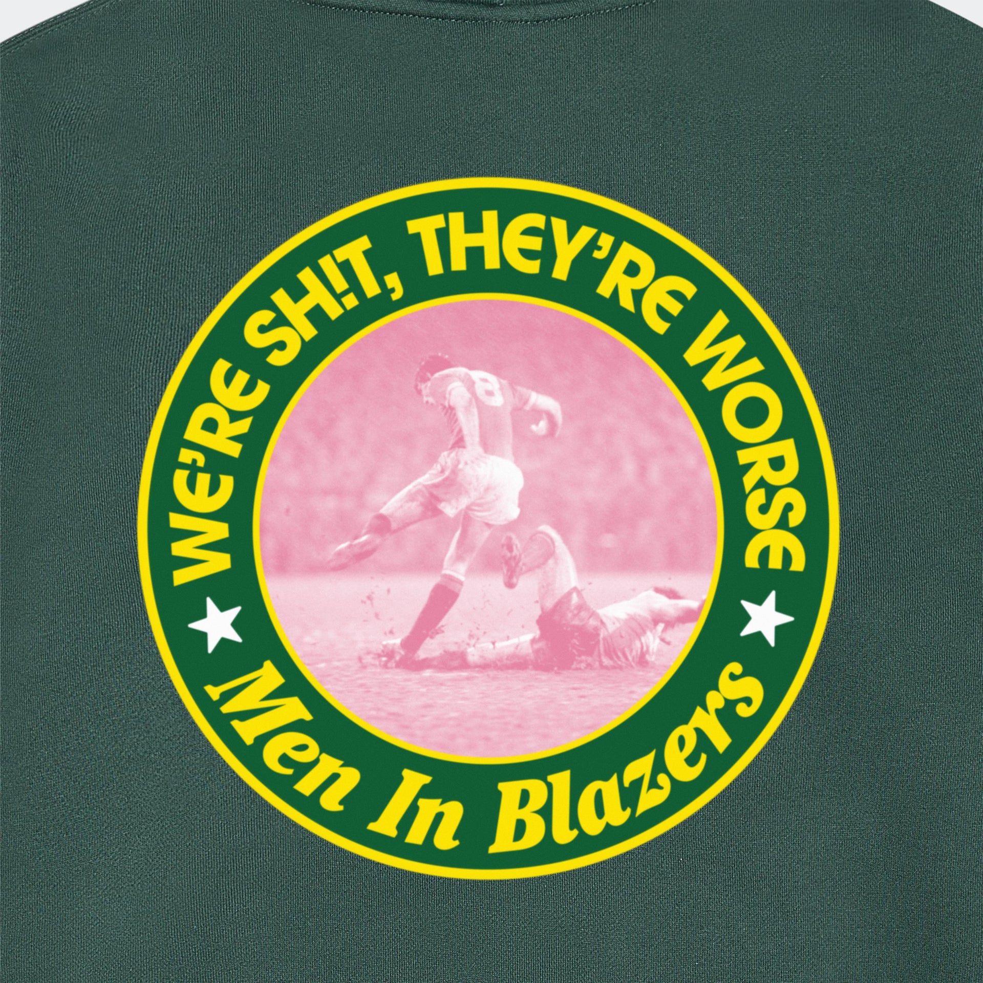 MiB We're Shit, They're Worse Crest Hoodie
