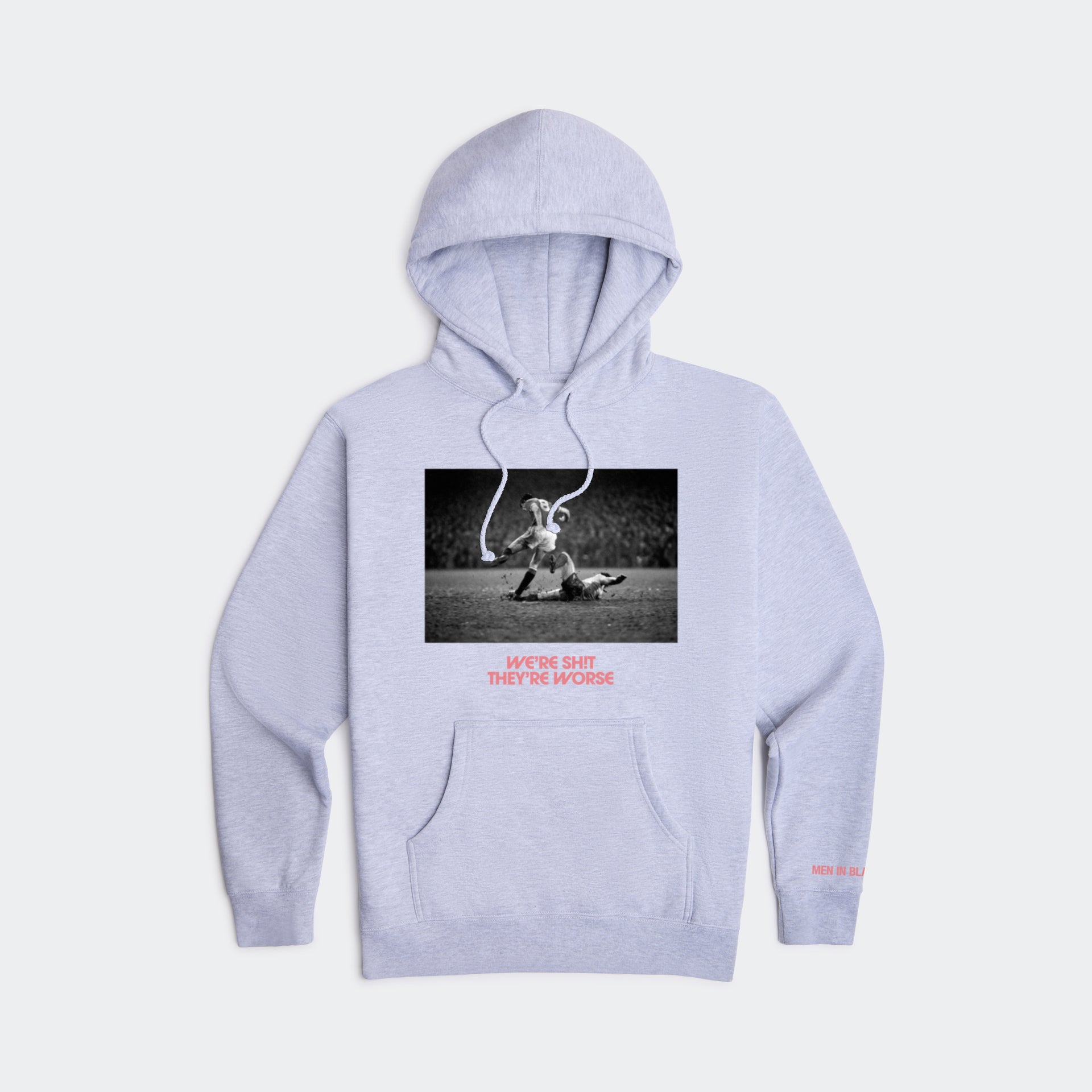 MIB We're Shit, They're Worse Photo Hoodie