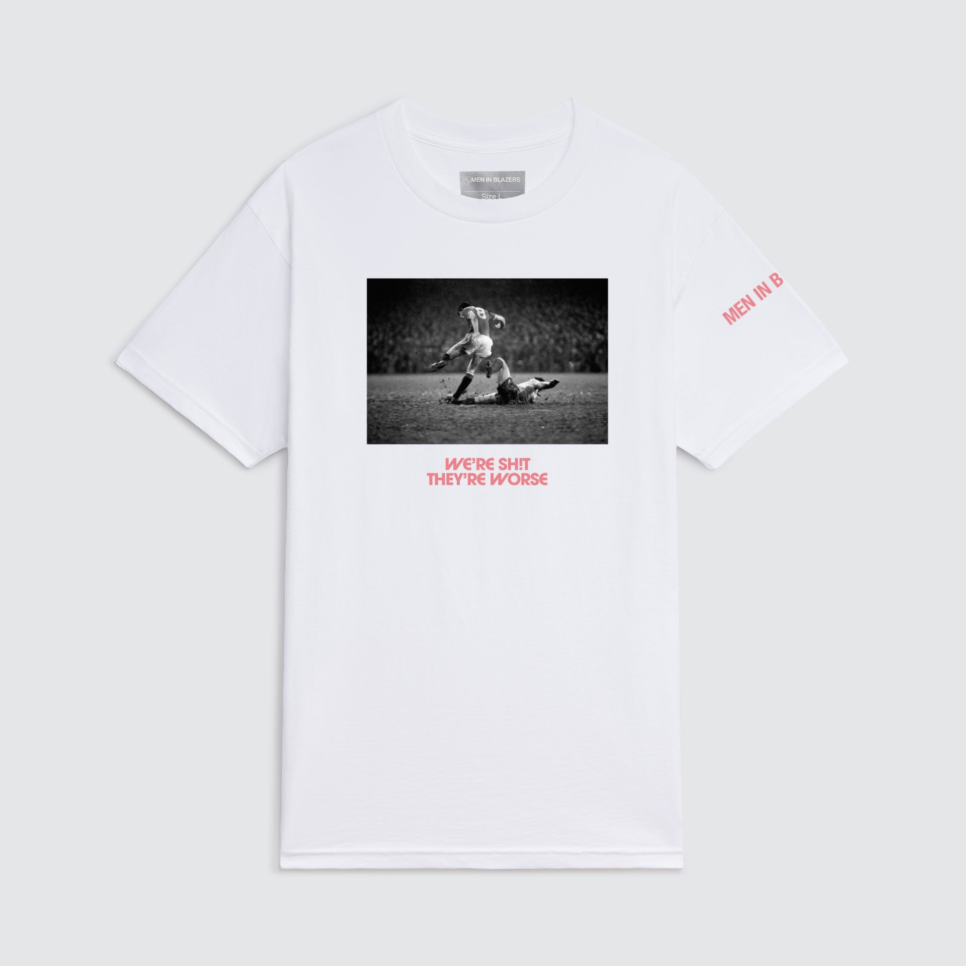 MIB We're Shit, They're Worse Photo Tee