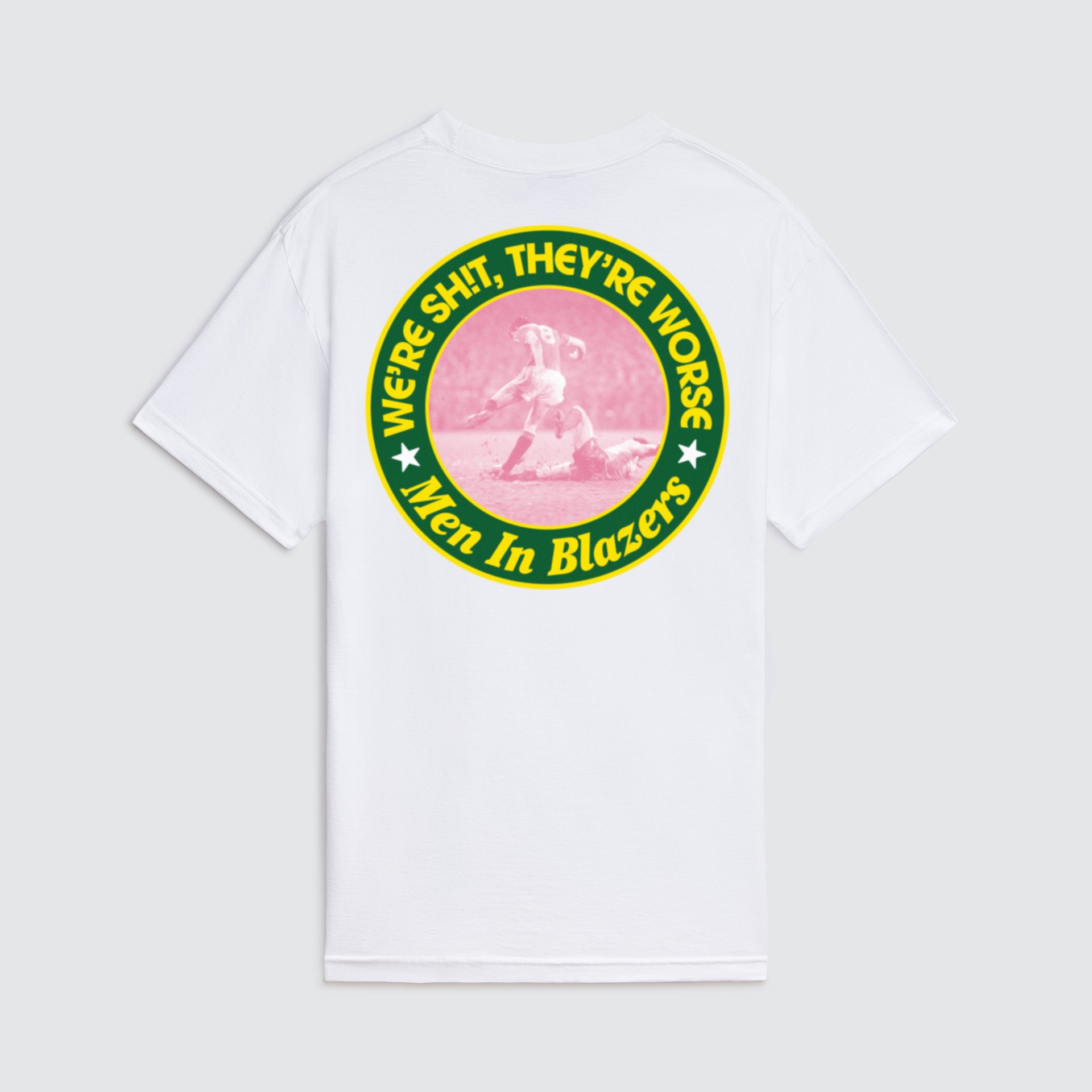 MIB We're Shit, They're Worse Crest Tee