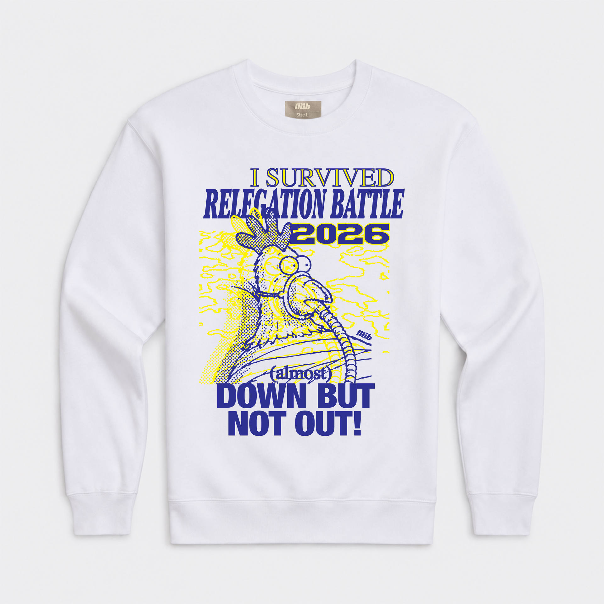 MiB Relegation Battle Crewneck Sweatshirt