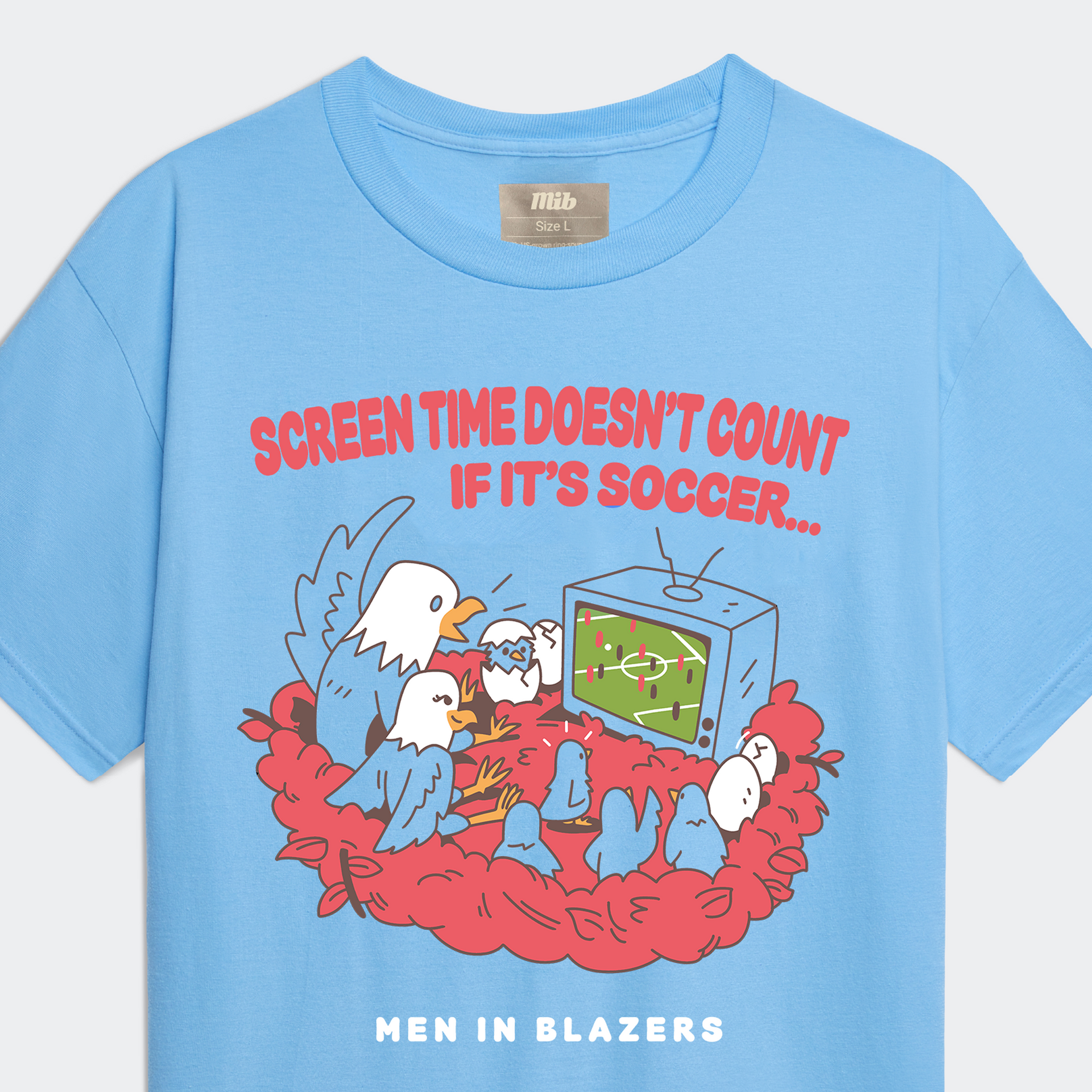 MiB Screen Time Doesn't Count Tee
