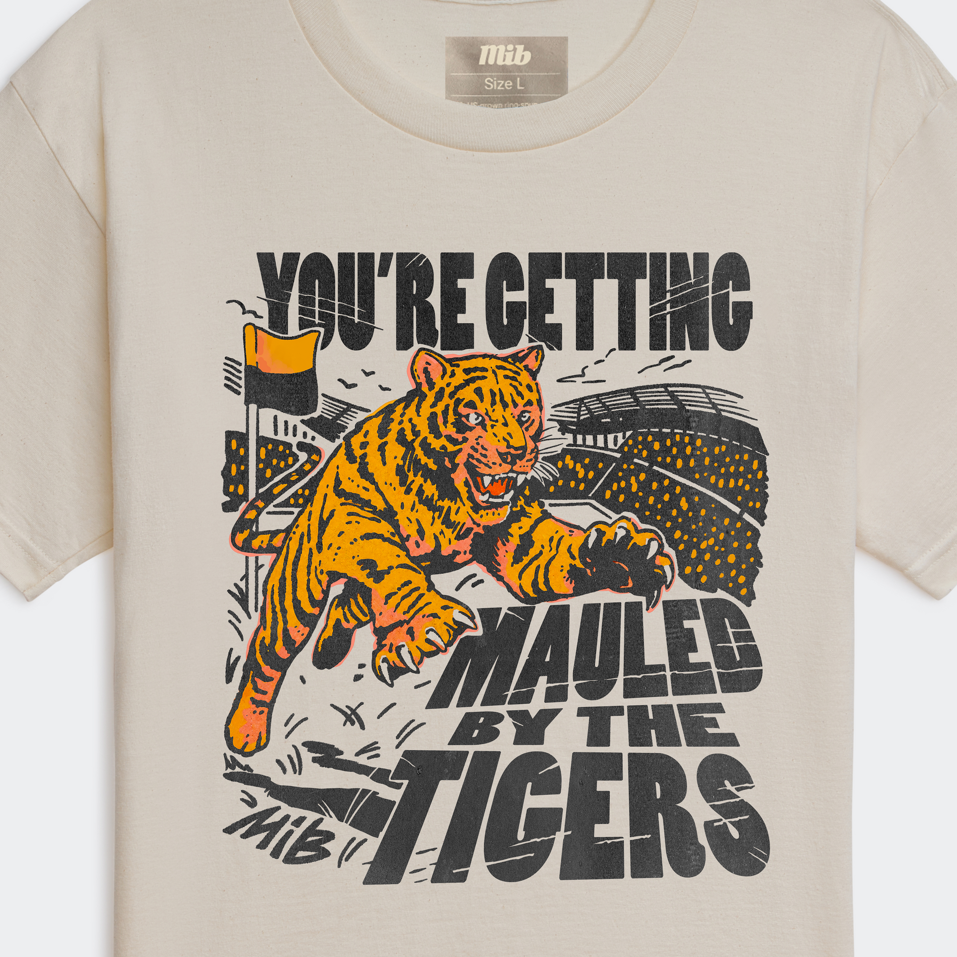 MiB Mauled By The Tigers Tee